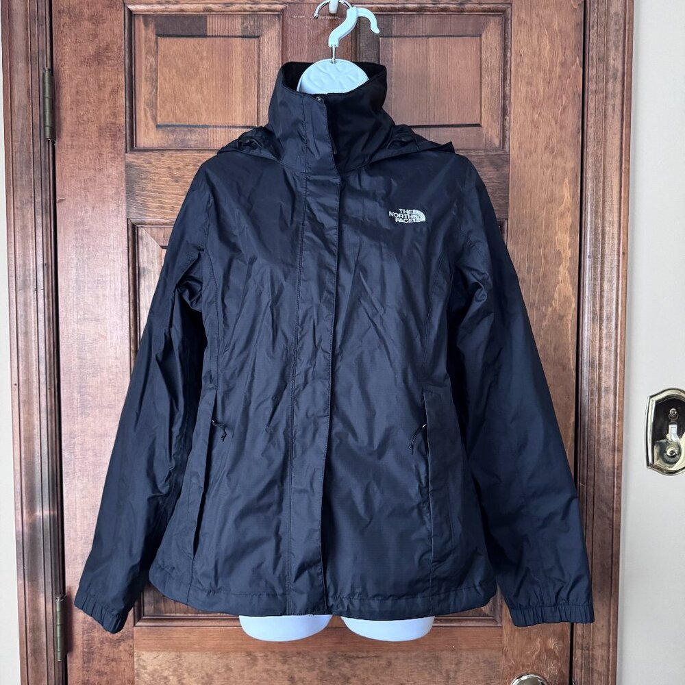 The North Face Black DryVent Jacket w/Hide Away Hood Medium